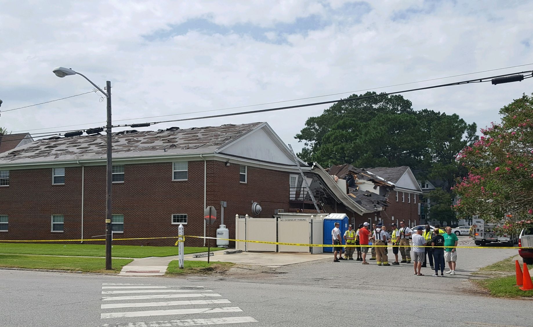roof collapse